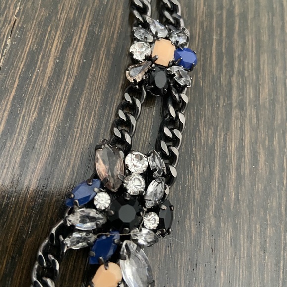 Stone and crystal necklace - Picture 3 of 6